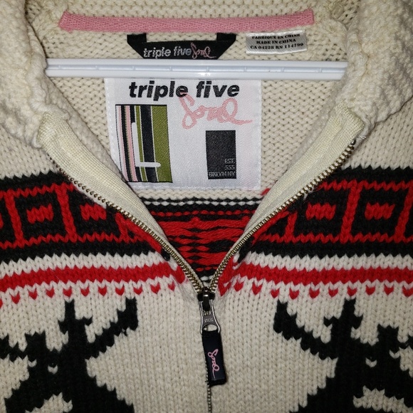Womens Triple Five Soul Knitted Sweater - Picture 4 of 5
